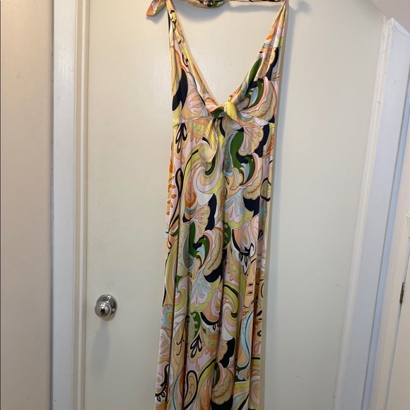 Zara Dresses & Skirts - Zara Vibrant Swirl Maxi Dress